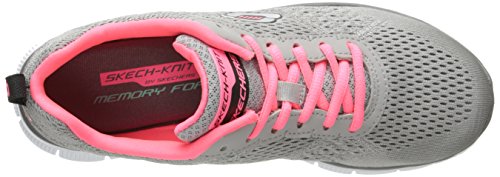 Skechers Sport Womens Obvious Choice Fashion Sneaker Light Gray