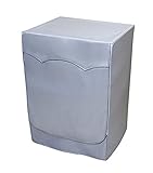 Gloriest Silver Coating Automatic Roller Dustproof Sunscreen and Waterproof Washing Machine Cover For Home Laundry Washer (S)