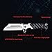 CIMA Quick One Hand Open Tactical Folding Knives 5CR15MOV Steel,G10 Handle Pocket Folding Knife (Gray)