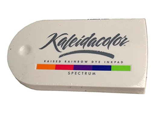 Tsukineko 5-Color Kaleidacolor Dye Inkpad, Spectrum