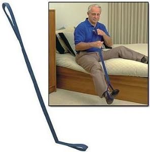 Kinsman Enterprises 31057 Leg Lifter with Pre-Formed Foot Support, 33" Length, Small, Navy