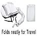 Beautyours Hair Bonnet hood - Safety Portable Dryer Bonnet Attachment for Hair Styling - Silver