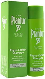 Amazon ドイツ発 Plantur39社 40歳以上の女性専用の育毛ケア 海外直送品 並行輸入品 カフェインシャンプー 細い髪 傷んだ髪用 250m 1本 Dr Wolff 育毛 養毛用シャンプー 通販
