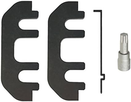 IE Works Camshaft Holding Tool Kit w/Tension Tool & TP55 Socket (Ford Lincoln Mercury 2.7L 3.5L 3.7L) alternative for 303-1248 OTC-6682 567618 Edge Expolorer F150 Flex Fusion Hybrid Mustang Taurus