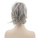Oubeca Adjustable Claw Ponytail Hairpiece Layered Wavy Messy Pony tail Extensions (0906)
