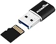 Rocketek Aluminum USB 3.0 Portable Memory Card Reader Adapter for Micro SD Card/TF Card Reader Adapter