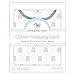 Amazing Baby Cotton Sleeping Sack, Wearable Blanket with 2-way Zipper, Sterling Tiny Bears, Medium (6-12 mo)