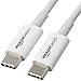 AmazonBasics USB Type-C to USB Type-C 2.0 Charger Cable - 6 Feet (1.8 Meters) - White primary