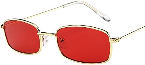 Fashion Polarized Sunglasses, REYO Vintage Glasses Square Shades Small Rectangular Frame Sunglasses For Men/Women