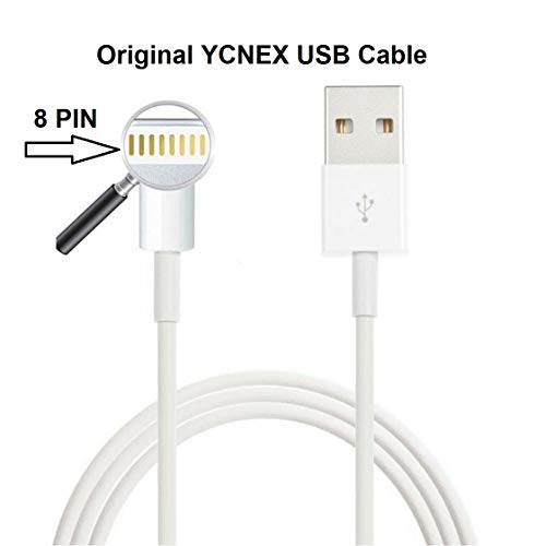 YCNEX Fast USB Data Sync and Charging Cable for iPhone, iPad Air, Mini, iPod NanoMand Touch (White)