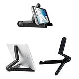 iPad Stand, Treecoo Folding Tablet Stand, Portable Mini Adjustable iPad Tablet Stands and Holders for 7-10 inch pad, E-Readers, Smartphones, iPhone, iPad Air , Samsung Galaxy Tab, Kindle Fire