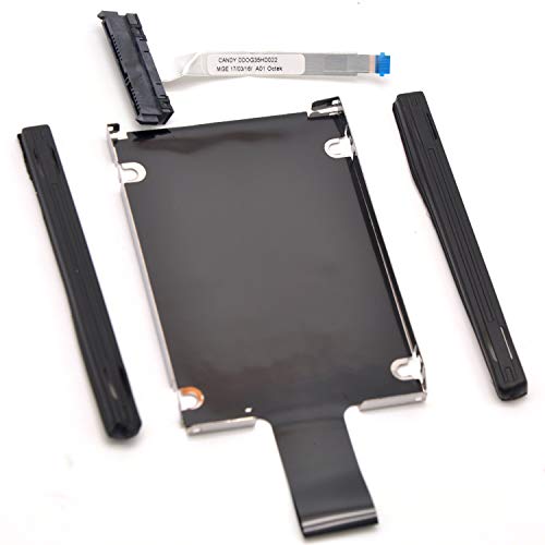 Deal4GO SATA Hard Driver HDD Caddy Bracket + Rubber Rail & Connector Cable for HP Omen 15-AX 15-AX016TX 15-AX218TX 15-AX256TX 15-AX240TXï¼ˆDDOG35HD022ï¼‰