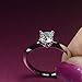 Aiyaya 1Carat Cut CZ Solitaire Bridal Ring Sz9