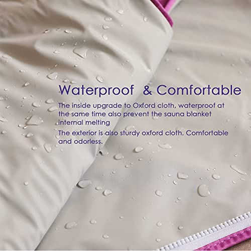 PINJAZE Sauna Blanket Far Infrared Sauna Bed Detox Blanket Patented