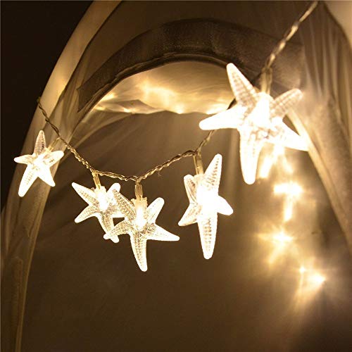 echosari Battery Operated Warm White 30 LED Fairy String Lights