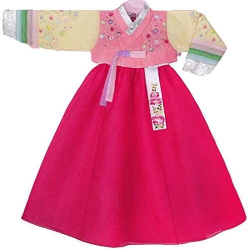 Korea Hanbok Traditional Dress Girl Clothes Birthday New Year Party Sae-Com