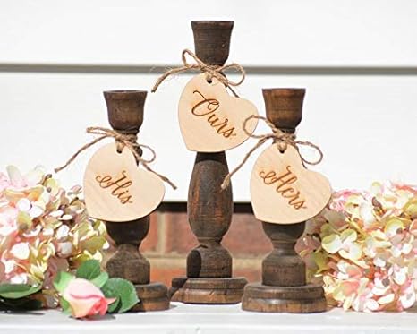 Amazon Com Celycasy Country Unity Candle Holders Western Wedding