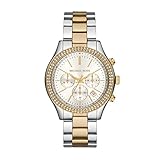 Michael Kors Women's Slim Runway Two Tone Watch