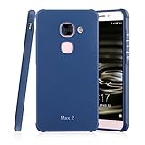 Genuine Quality TPU Ultra Slim Protective Case Silicone Shockproof Cover For LeTV LeEco Le Max 2 ( Color : Blue , PATTERN : Solid Pattern )