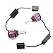 9004 HB1 LED Headlight Bulbs 20000LM 200W High Low Dual Beam 360 Degree 4 Side COB Chips 6000K Cool White Super Bright Auto Headlamps Conversion Kit All-in-One Plug & Play - 2 Yr Warranty