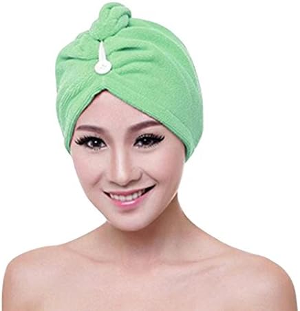 Womens Microfiber Bath Towel Hair Dry Hat Cap Quick Drying Muranba