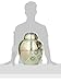 Near & Dear Pet Memorials Lotus Heart Pet Cremation Urn, 40 Cubic Inch, Multi-Color