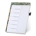 SynLiZy Weekly meal planners Meal Planning Pad Magnetic Menu Planner for Refrigerator Door with Perforated Tear-Off Grocery Shopping Lists 6