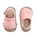 koshine Baby Sandal Tassels Summer Toddler Slipper Shoes 0-18 Months