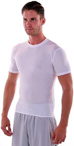 GO Athletic's PRO Fit Compression Shirt-Black-Large