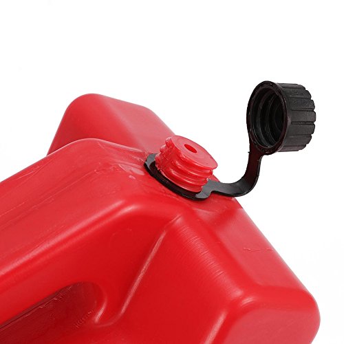 YOUNGFLY Gas Can 1.3 Gallon Portable Fuel Oil Petrol Diesel Storage Gas Tank Emergency Backup for Motorcycle Car SUV ATV with Lock Oil Pack Fuel Cans - Thumbnail 6