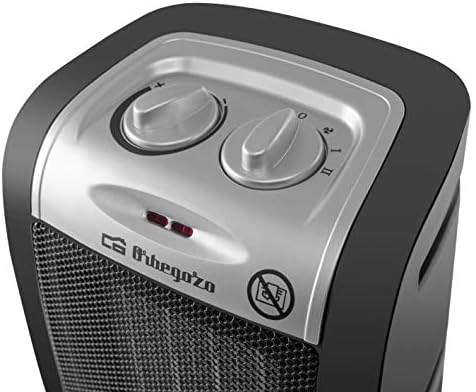 CR 5017, termoventilatore, 1500 W, 2 livelli di potenza, termostato regolabile, sistema di protezione dal surriscaldamento, spia di alimentazione, posizione ventola, nero