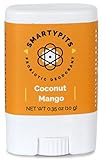 SmartyPits - Natural/Aluminum Free Prebiotic Deodorant (Coconut Mango) (Travel-Size (Single))