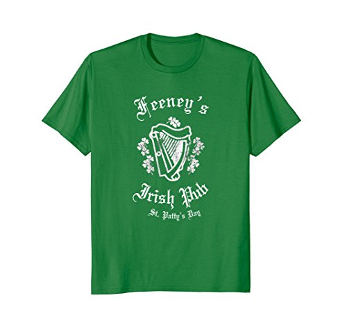 Irish Drinking Gifts, Feeney's Irish Pub Bar Tshirt