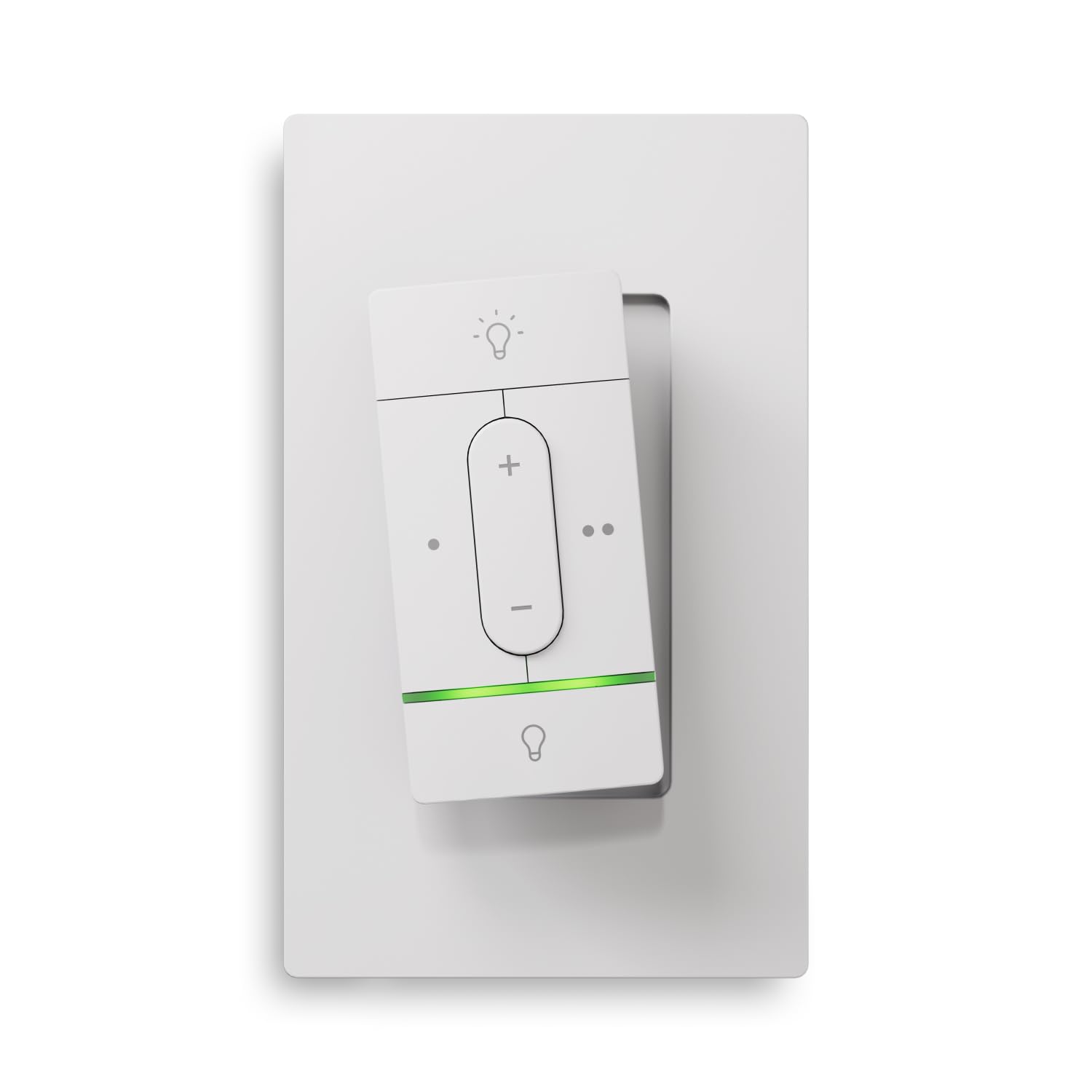Nanoleaf Sense+ Smart Wireless Light Switch (Installation-Free) for Nanoleaf Smart Lights, Portable Remote Dimmer with 2 Configurable Buttons, Motion & Daylight Sensors, Indoor