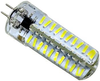 Ctghgyiki G4 LED Bulb G4 Dimmable Silicone Bulb 4014 SMD 80LED Energy Saving Lamp 5W (50W Halogen Equivalent) LED Bulb Suitable for Home Lighting AC 110V/AC 220V G4 LED Light Bulb