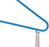 DIVCHI 20 Pack Kids Hangers Plastic Tubular Non Slip Multicolour view 5