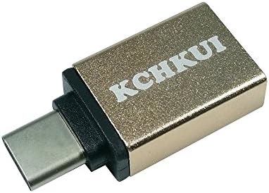 KCHKUI Type C OTG USB-C Adapter to USB 3.0 Adapter for MacBook Pro, Google Pixel, Nexus 6P 5X, LG G5, OnePlus 3/2
