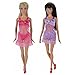 E-TING 6 Set Fashion Sexy Pajamas Underwear Lingerie Bra Lace Dress Clothes For Barbie Dolls