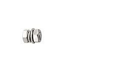 binifiMux 40pcs M8 x 12mm Hex Bolts with M8 Hex