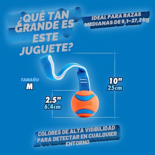 Chuckit! 231201 Ultra Tug Ball for Dogs, Launcher Compatible, M