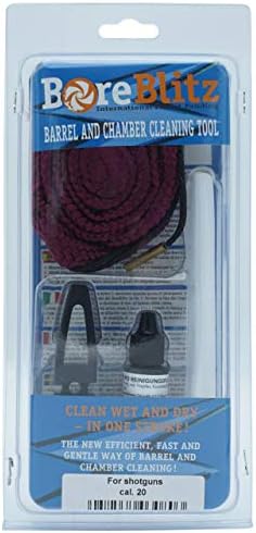WPW Boreblitz 20 Calibre Shred, 20 Gauge Flint Running Cleaning Incl. Handle, 15 ml Pulpo CLP