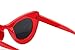 FEISEDY Retro Cat Eye Women Sunglasses Cateye Acetate Frame Polycarbonate Lenses B2239