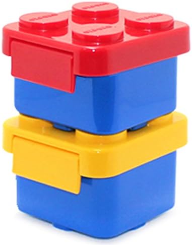 Brick Lunch Boxes Bento for Children Toddler Kids To Go For Travel, Picnic and Office (NON-TOXIC MATERIAL USED PRODUCT)(BENTO) (SRY)