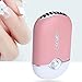 Yimart Portable Rechargeable Electric Bladeless USB Mini Air Conditioning Refrigeration Blower Dryer Fan For Eyelash Extension (Pink)