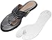 NatraCure Sandal Sole Inserts (w/Thong Protector) (FBA8123-U CAT) - Self-Adhesive, Anti-Slip Gel Cushion for Your Feet