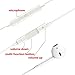 Earbuds in-Ear Headphones, Wired Noise-Isolated White Headsets with Stereo Microphone and Controller, Earphones Compatible with All 3.5mm Interface Devices(2 Pack)thumb 2