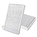 BASENOR Tesla Model Y Model 3 Cabin Air Filter with Activated Carbon [Longer Lasting] [OEM Filter Replacement] for 2020-2026 Model Y 2017-2025 Tesla 3 [Compatible with 2025 2026 Model Y Juniper]