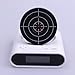 Infrared Wireless Target Gun Alarm Clock with LCD Screen