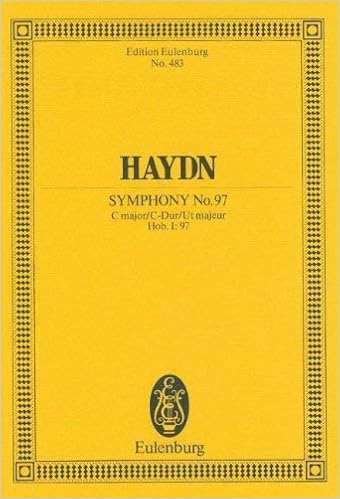 Symphony No 97 In C Major Study Score Poche Haydn Joseph 0884088062217 Amazon Com Books