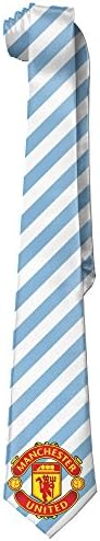 NEKOSANN Manchester United FC Logo Necktie Skinny Tie